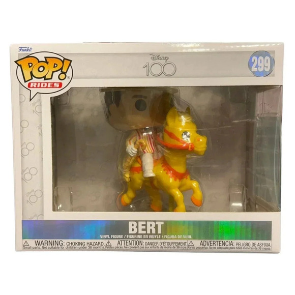 Funko Pop! Rides Disney Mary Poppins "Bert" On Carousel Horse #299 - NEW - Picture 2 of 8